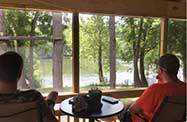 Morning Coffee at Sweetwater Cottage.